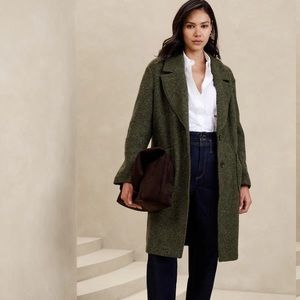Banana Republic factory wool blend coat